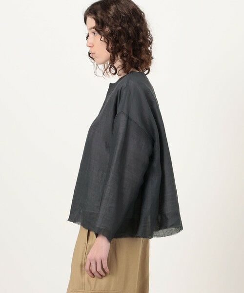 TOMORROWLAND / トゥモローランド シャツ・ブラウス | HAVERSACK ラミーツイル 2-wayブラウス | 詳細3