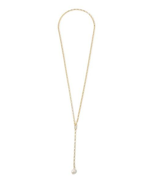 TOMORROWLAND / トゥモローランド ネックレス・ペンダント・チョーカー | 【別注】januka Chain w/Pearl ロングネックレス（92 ゴールド系）