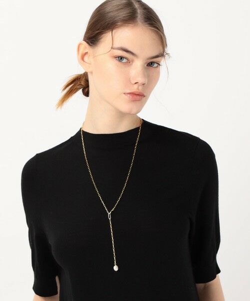 TOMORROWLAND / トゥモローランド ネックレス・ペンダント・チョーカー | 【別注】januka Chain w/Pearl ロングネックレス | 詳細2