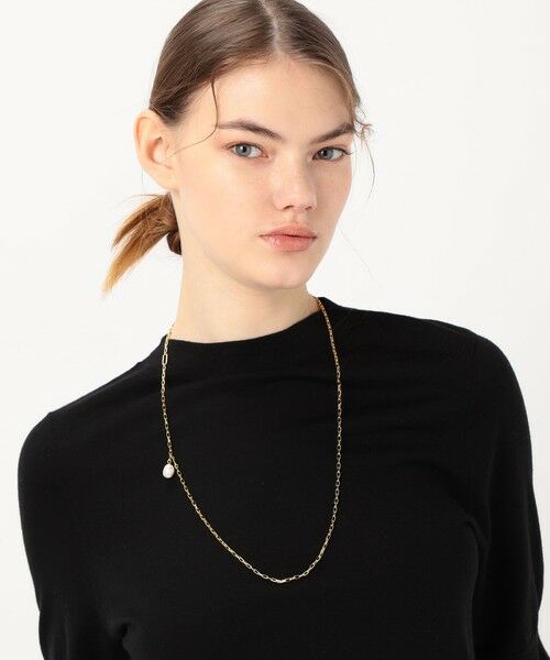 TOMORROWLAND / トゥモローランド ネックレス・ペンダント・チョーカー | 【別注】januka Chain w/Pearl ロングネックレス | 詳細6