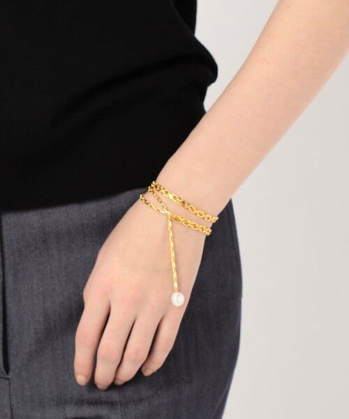 TOMORROWLAND / トゥモローランド ネックレス・ペンダント・チョーカー | 【別注】januka Chain w/Pearl ロングネックレス | 詳細7