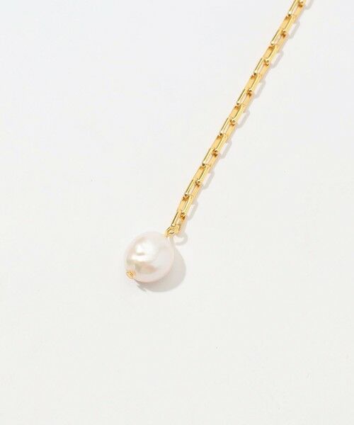 TOMORROWLAND / トゥモローランド ネックレス・ペンダント・チョーカー | 【別注】januka Chain w/Pearl ロングネックレス | 詳細8