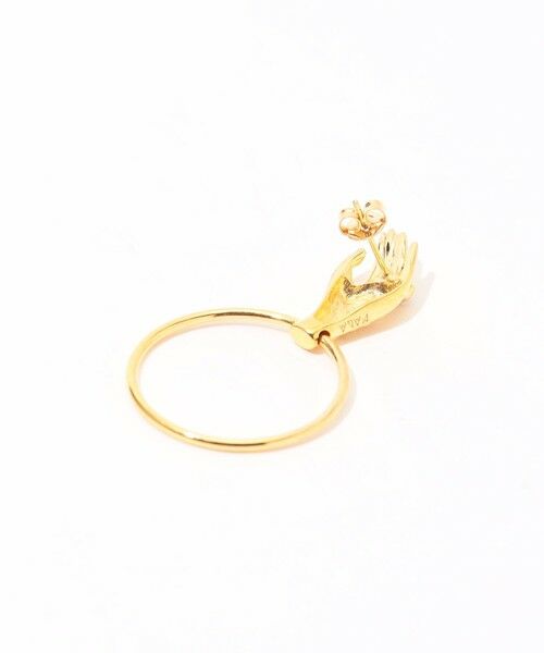 TOMORROWLAND / トゥモローランド ピアス・イヤリング | PALA ハンドモチーフ スモールフープピアス | 詳細1