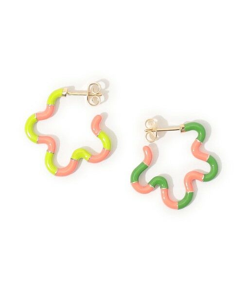 TOMORROWLAND / トゥモローランド ピアス・イヤリング | 【別注】Bea Bongiasca TWO TONE ピアス | 詳細1