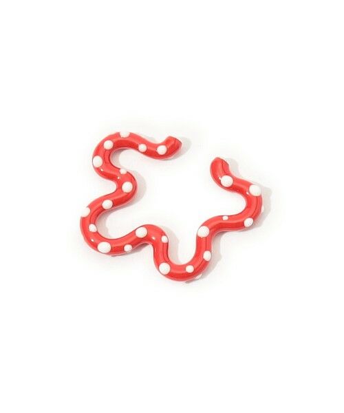 TOMORROWLAND / トゥモローランド ピアス・イヤリング | 【別注】Bea Bongiasca WITH DOTS 片耳イヤーカフ（36 レッド系）