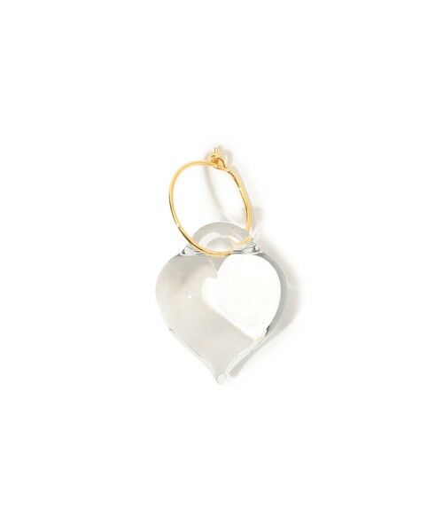 TOMORROWLAND / トゥモローランド ピアス・イヤリング | LEVENS JEWELS HEART HOOP 片耳ピアス（11 クリア）