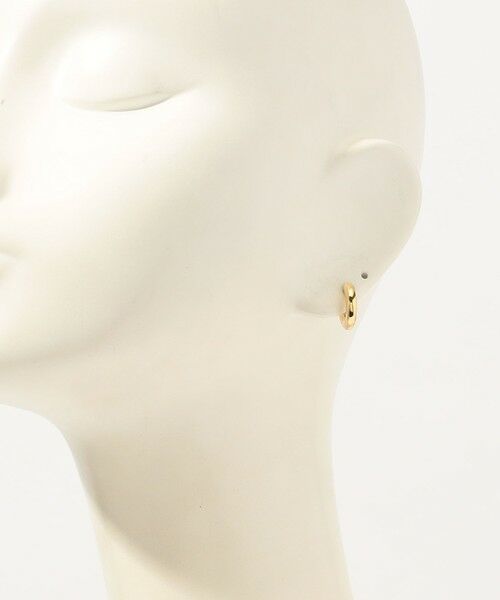 TOMORROWLAND / トゥモローランド ピアス・イヤリング | Otiumberg. Small Chunky Hoops ゴールドピアス | 詳細5