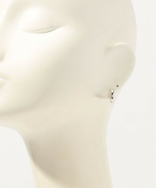 TOMORROWLAND / トゥモローランド ピアス・イヤリング | Otiumberg. Small Chunky Hoops シルバーピアス | 詳細5