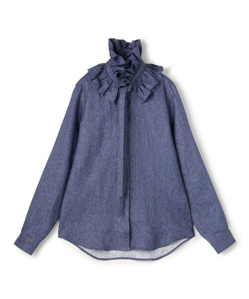 TOMORROWLAND / トゥモローランド シャツ・ブラウス | BOURRIENNE PASTEL LIN MARINE リネンブラウス（63 ネイビーブルー）