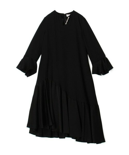 TOMORROWLAND / トゥモローランド ドレス | 【別注】FLICKA for TOMORROWLAND with pearl ドレス（69 ダークネイビー）