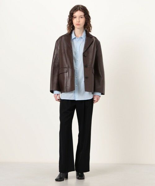 TOMORROWLAND / トゥモローランド レザーブルゾン・ジャケット | YVES SALOMON VESTE レザージャケット | 詳細1