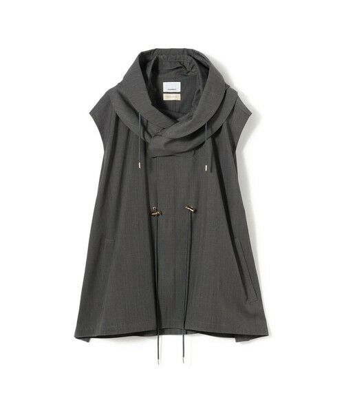 TOMORROWLAND / トゥモローランド その他アウター | 【別注】VACHEMENT ノースリーブ モッズコート（17 チャコールグレー）