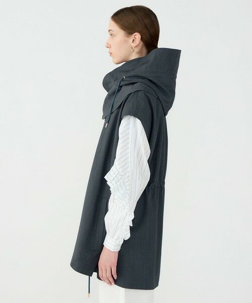 TOMORROWLAND / トゥモローランド その他アウター | 【別注】VACHEMENT ノースリーブ モッズコート | 詳細4