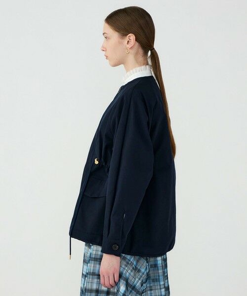 TOMORROWLAND / トゥモローランド その他アウター | 【別注】VACHEMENT ノーカラージャケット | 詳細4