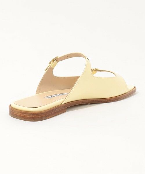 TOMORROWLAND / トゥモローランド サンダル | NEBULONI E.  SLIM BELT フラットサンダル | 詳細4