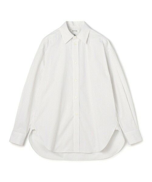 TOMORROWLAND / トゥモローランド シャツ・ブラウス | THOMAS MASON ストライブシャツ（12 ホワイト系）