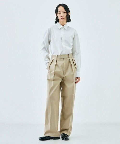 TOMORROWLAND / トゥモローランド シャツ・ブラウス | THOMAS MASON ストライブシャツ | 詳細1