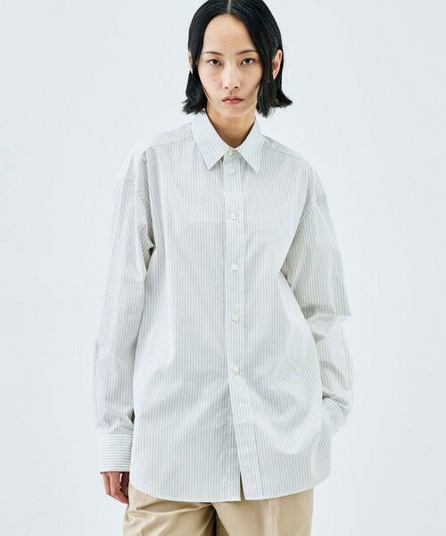 TOMORROWLAND / トゥモローランド シャツ・ブラウス | THOMAS MASON ストライブシャツ | 詳細2