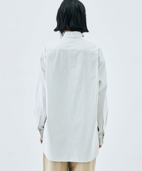 TOMORROWLAND / トゥモローランド シャツ・ブラウス | THOMAS MASON ストライブシャツ | 詳細4