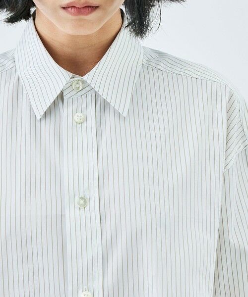 TOMORROWLAND / トゥモローランド シャツ・ブラウス | THOMAS MASON ストライブシャツ | 詳細5