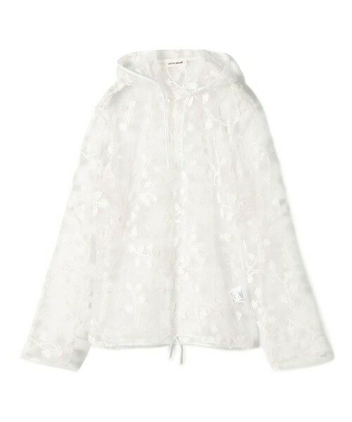 TOMORROWLAND / トゥモローランド シャツ・ブラウス | edition pourell トリコット エンブロイダリートップス（11 ホワイト）