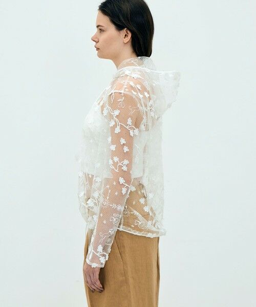 TOMORROWLAND / トゥモローランド シャツ・ブラウス | edition pourell トリコット エンブロイダリートップス | 詳細3