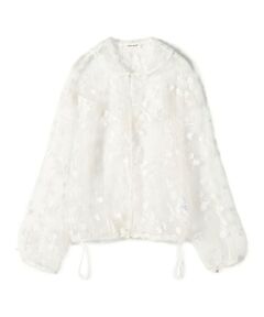 TOMORROWLAND / トゥモローランド シャツ・ブラウス | edition pourell トリコット エンブロイダリーブラウス