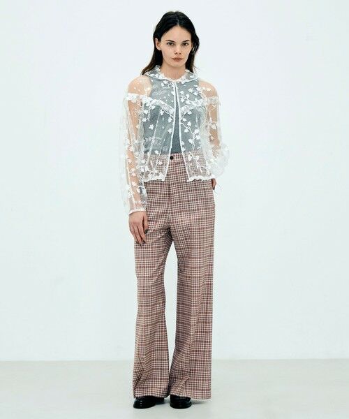 TOMORROWLAND / トゥモローランド シャツ・ブラウス | edition pourell トリコット エンブロイダリーブラウス | 詳細1