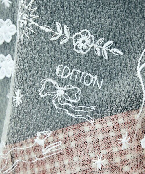 TOMORROWLAND / トゥモローランド シャツ・ブラウス | edition pourell トリコット エンブロイダリーブラウス | 詳細9