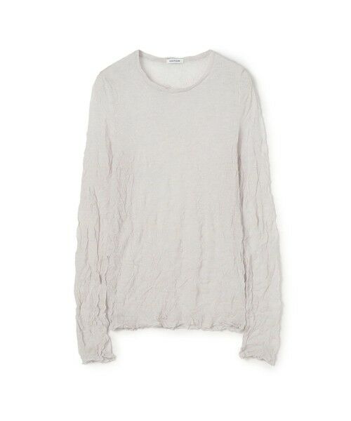 TOMORROWLAND / トゥモローランド ニット・セーター | プリーツニット プルオーバー（13 ライトグレー）