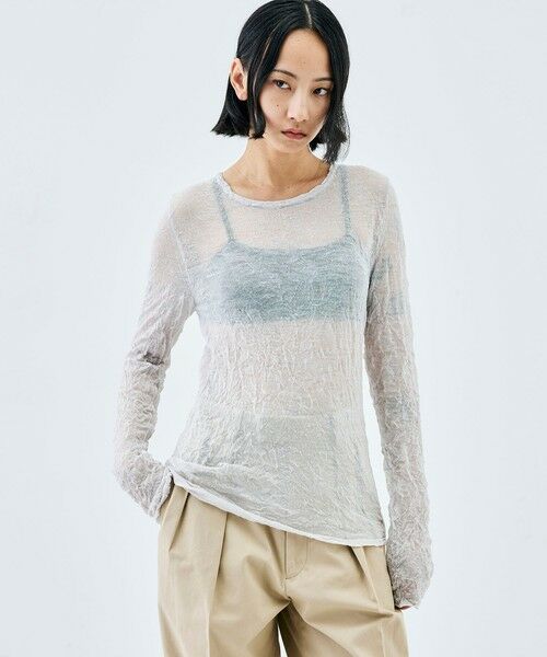 TOMORROWLAND / トゥモローランド ニット・セーター | プリーツニット プルオーバー | 詳細2