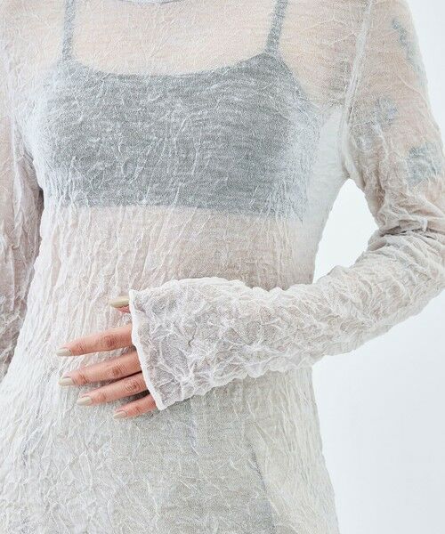 TOMORROWLAND / トゥモローランド ニット・セーター | プリーツニット プルオーバー | 詳細7