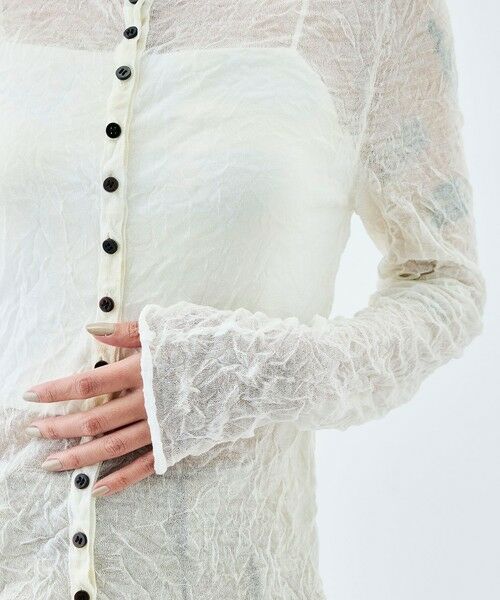 TOMORROWLAND / トゥモローランド カーディガン・ボレロ | プリーツニット カーディガン | 詳細7