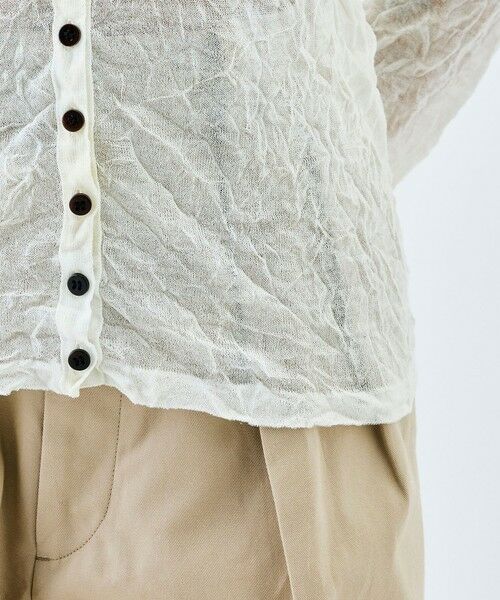 TOMORROWLAND / トゥモローランド カーディガン・ボレロ | プリーツニット カーディガン | 詳細8