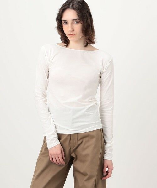 TOMORROWLAND / トゥモローランド Tシャツ | コットンストレッチ プルオーバー | 詳細2