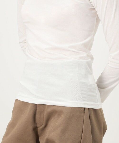 TOMORROWLAND / トゥモローランド Tシャツ | コットンストレッチ プルオーバー | 詳細8