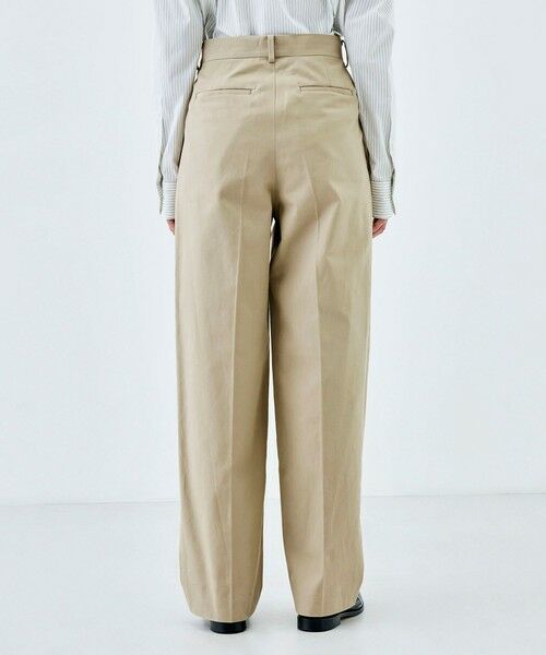 TOMORROWLAND / トゥモローランド チノ・ワークパンツ | コットンライトチノ ピーチパンツ | 詳細4