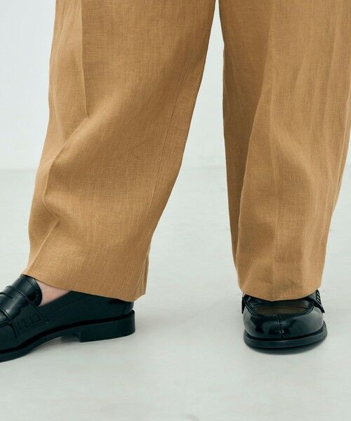 TOMORROWLAND / トゥモローランド その他パンツ | edition pourell リネン タックパンツ | 詳細8