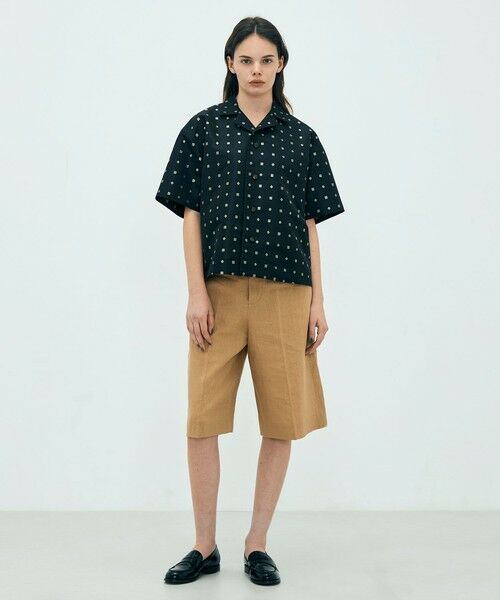 TOMORROWLAND / トゥモローランド ショート・ハーフ・半端丈パンツ | edition pourell リネン タックショートパンツ | 詳細11