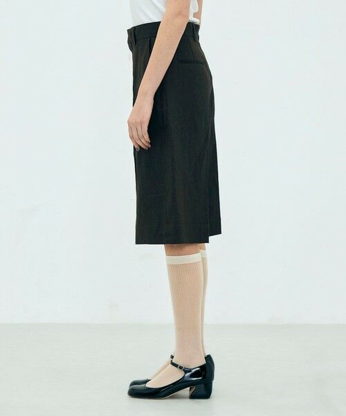 TOMORROWLAND / トゥモローランド ショート・ハーフ・半端丈パンツ | edition pourell リネン タックショートパンツ | 詳細3