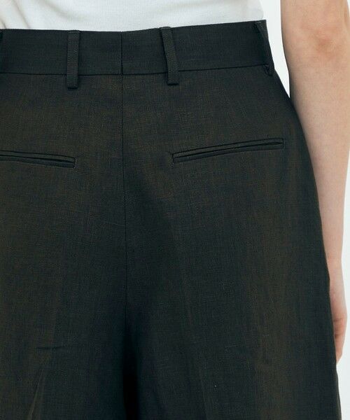 TOMORROWLAND / トゥモローランド ショート・ハーフ・半端丈パンツ | edition pourell リネン タックショートパンツ | 詳細6