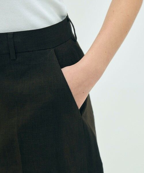 TOMORROWLAND / トゥモローランド ショート・ハーフ・半端丈パンツ | edition pourell リネン タックショートパンツ | 詳細7