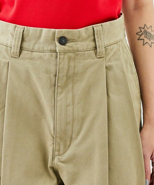 TOMORROWLAND / トゥモローランド チノ・ワークパンツ | ミリタリーチノ タックパンツ | 詳細5