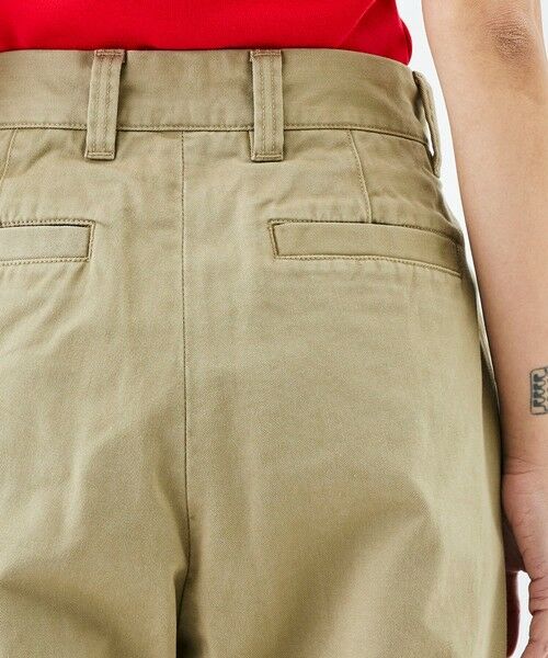 TOMORROWLAND / トゥモローランド チノ・ワークパンツ | ミリタリーチノ タックパンツ | 詳細6