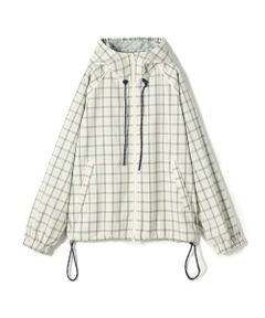 TOMORROWLAND / トゥモローランド ブルゾン | edition pourell Super 120'sトロチェック フーデットブルゾン