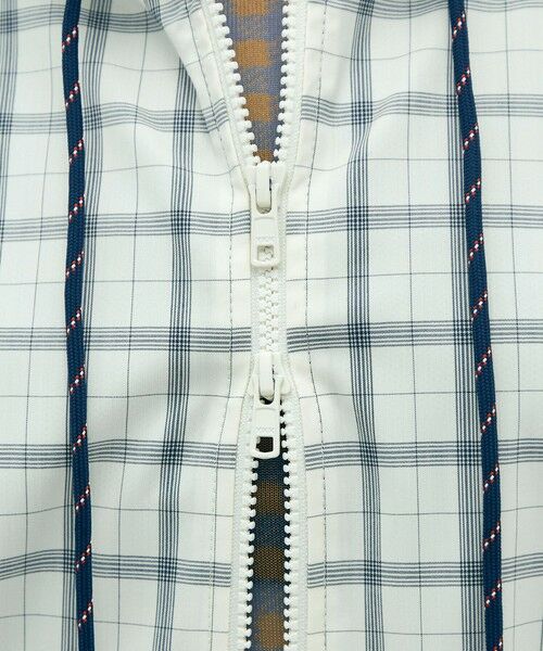 TOMORROWLAND / トゥモローランド ブルゾン | edition pourell Super 120'sトロチェック フーデットブルゾン | 詳細11