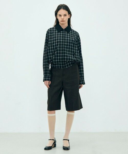 TOMORROWLAND / トゥモローランド ブルゾン | edition pourell Super 120'sトロチェック コットンカラーブルゾン | 詳細1