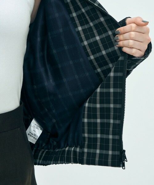 TOMORROWLAND / トゥモローランド ブルゾン | edition pourell Super 120'sトロチェック コットンカラーブルゾン | 詳細5