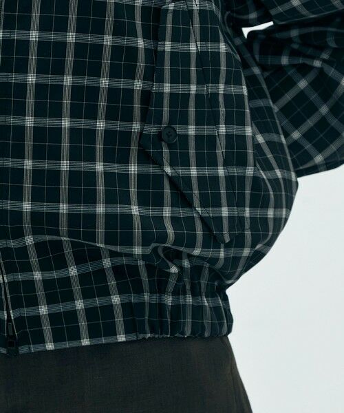 TOMORROWLAND / トゥモローランド ブルゾン | edition pourell Super 120'sトロチェック コットンカラーブルゾン | 詳細9