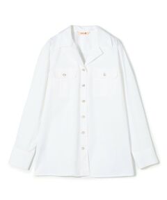 TOMORROWLAND / トゥモローランド シャツ・ブラウス | コットンブロード オープンカラーシャツ